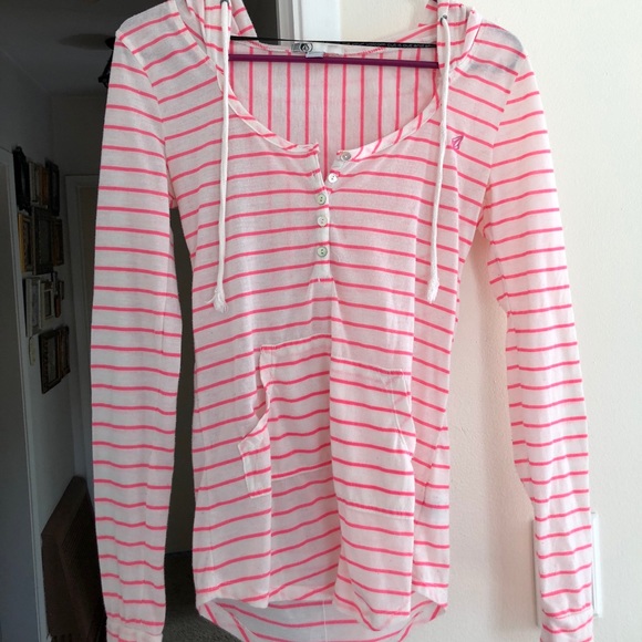 Volcom Hooded Long Sleeve Shirt - Picture 5 of 6